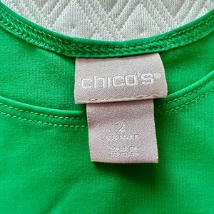 Chico’s Kelly Green Tank Top